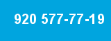 920 577-77-19
